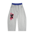 Loe Life Plaid Waistband Barrel Sweatpants
