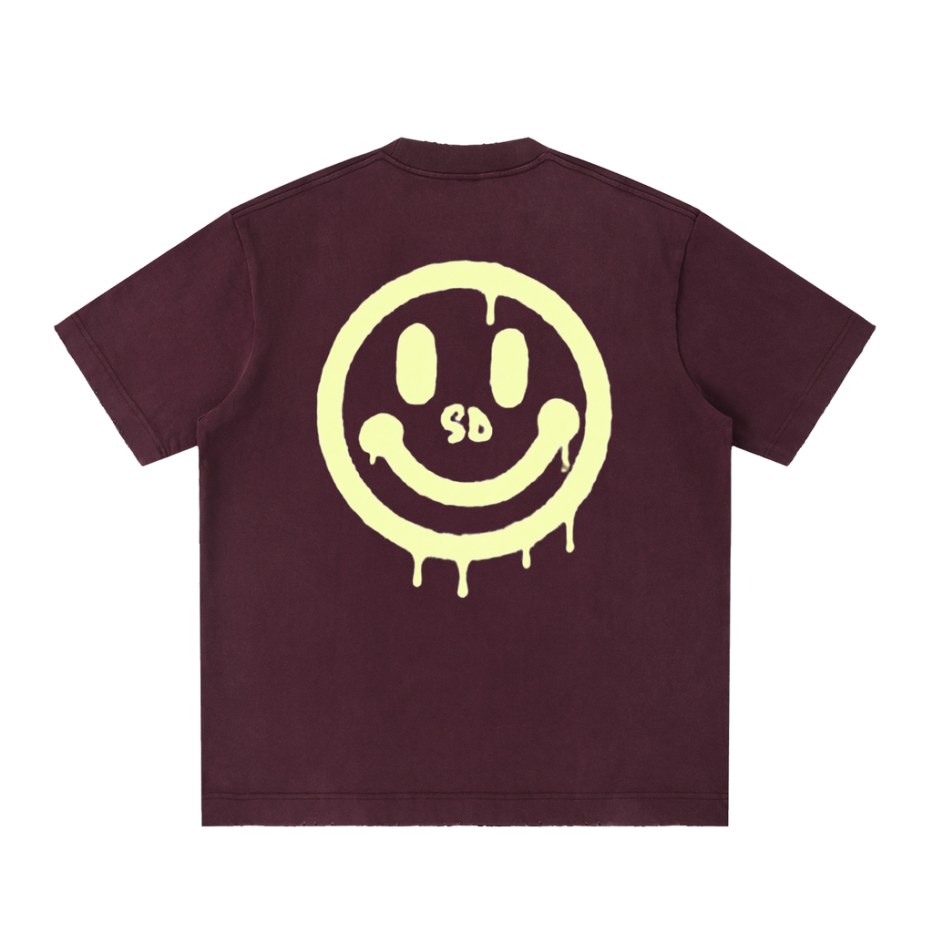 Rip the legend Heavyweight Vintage Washed Frayed T-Shirt