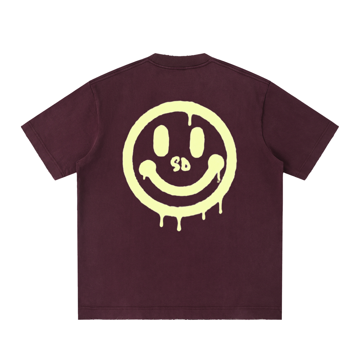 Rip the legend Heavyweight Vintage Washed Frayed T-Shirt