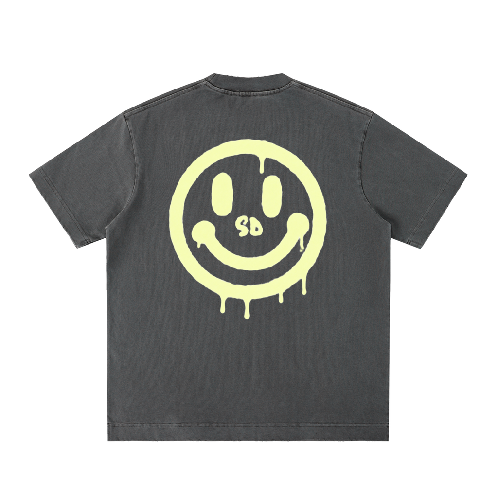 Rip the legend Heavyweight Vintage Washed Frayed T-Shirt
