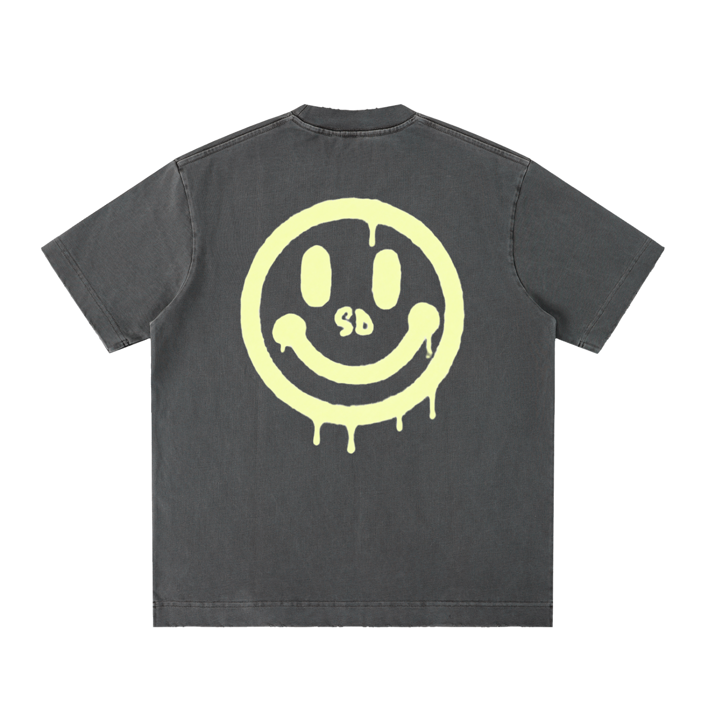 Rip the legend Heavyweight Vintage Washed Frayed T-Shirt