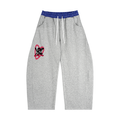 Loe Life Plaid Waistband Barrel Sweatpants