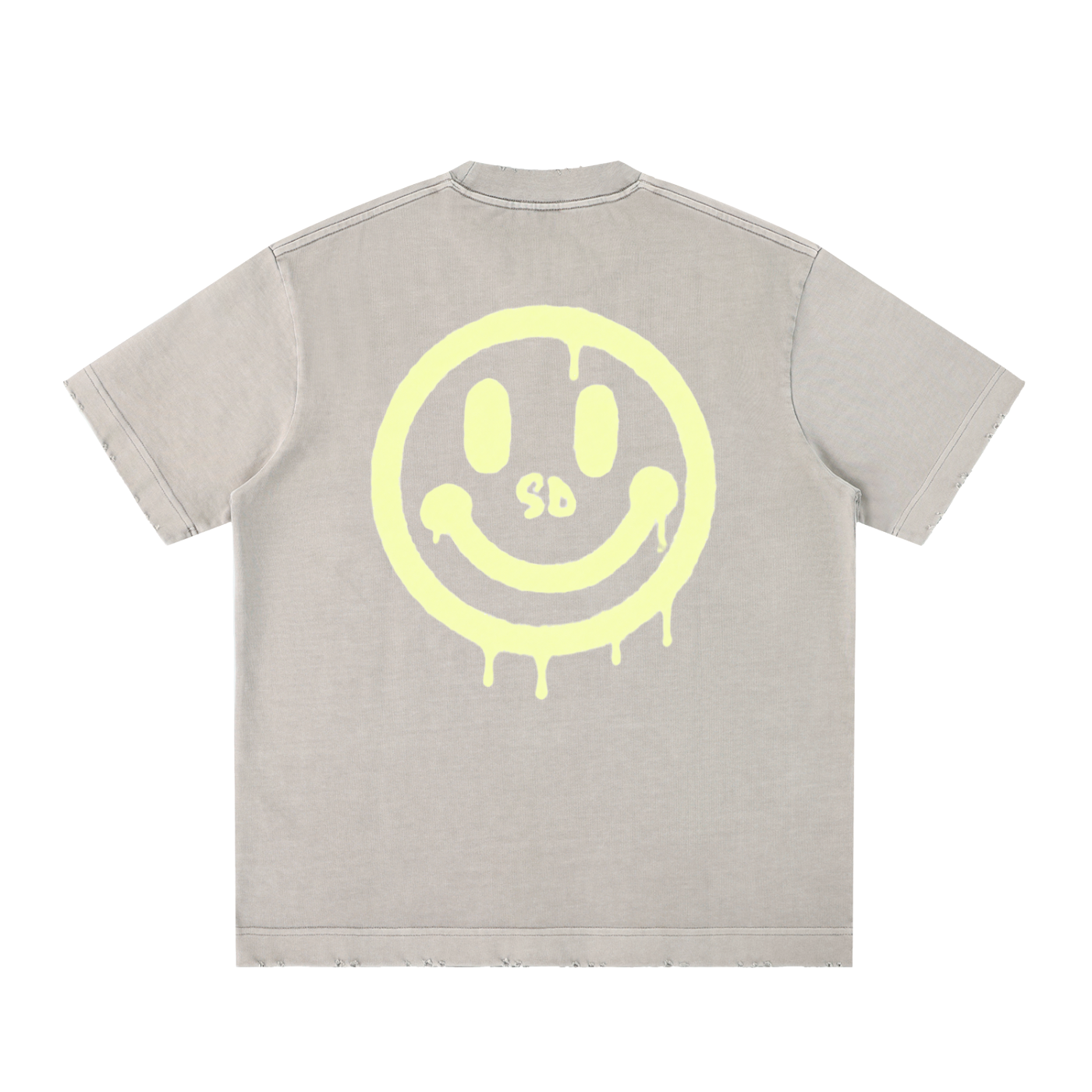Rip the legend Heavyweight Vintage Washed Frayed T-Shirt