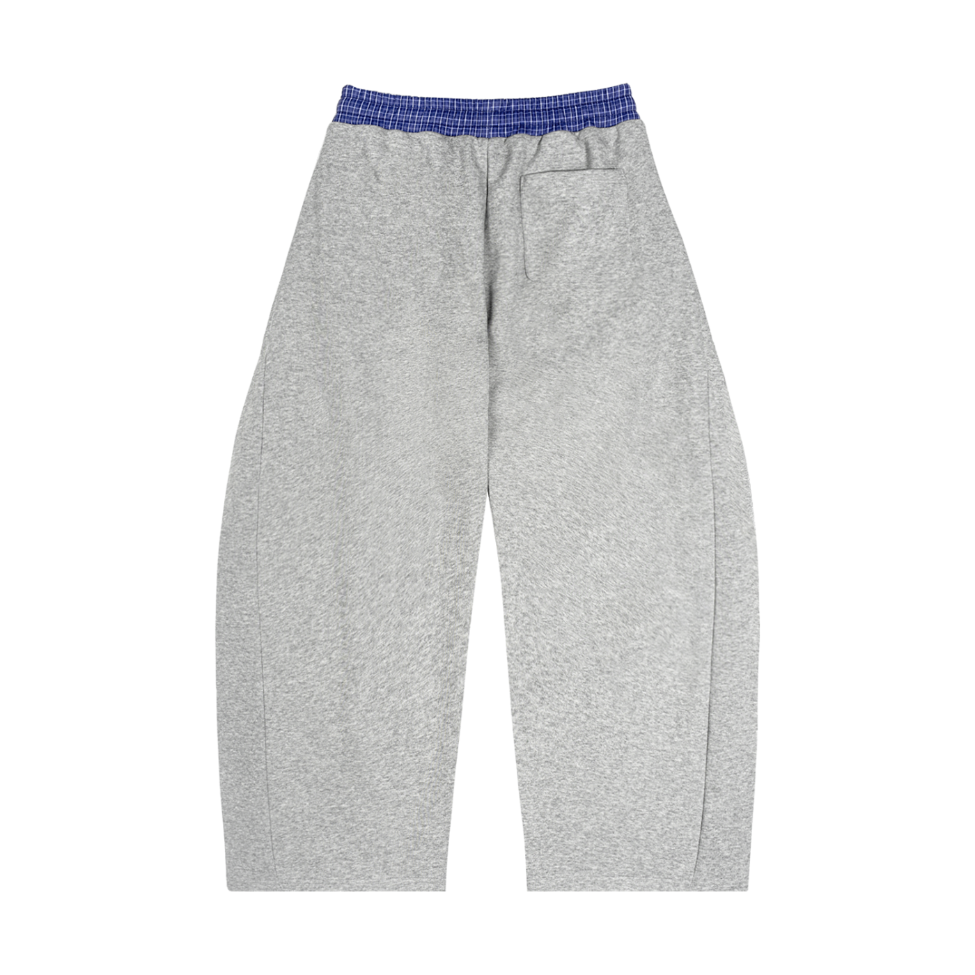Loe Life Plaid Waistband Barrel Sweatpants