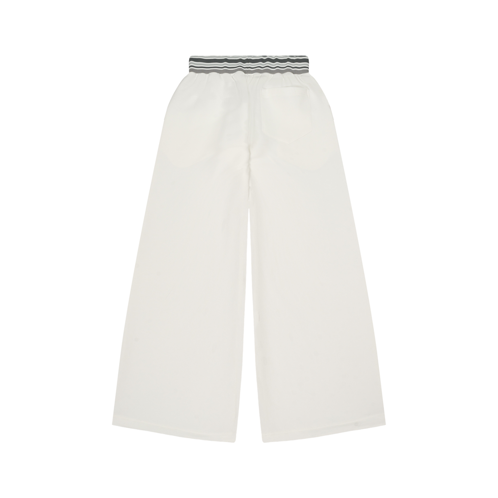 Sophisticated Degenerates Striped Waist Wide Leg Pants