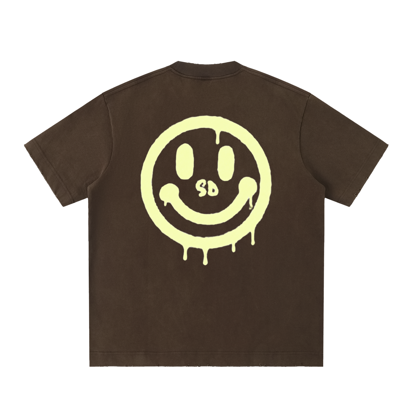 Rip the legend Heavyweight Vintage Washed Frayed T-Shirt