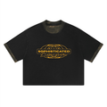 SD world  Boxy Panel T-Shirt
